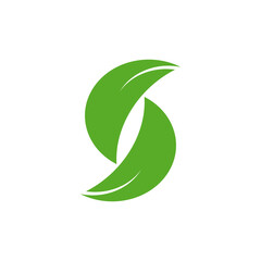 green leaf logo