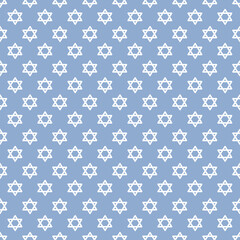 Hanukkah Seamless Pattern