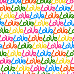 Hippie psychedelic Seamless Pattern. Hand Drawn Seamless Pattern	