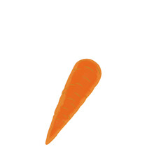 carrot isolated on white background