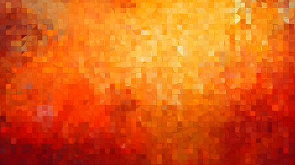 Oranhe light abstract background with squares