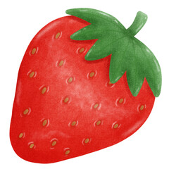 strawberry element illustration 