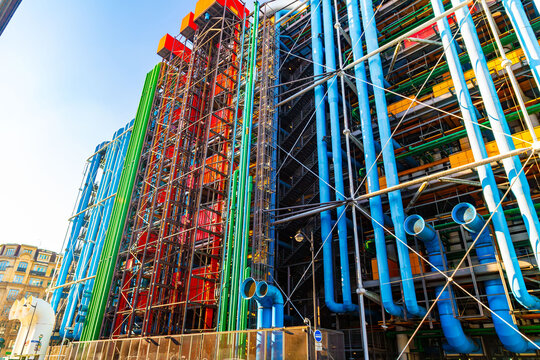 National Georges Pompidou Centre of Art and Culture in Paris, France