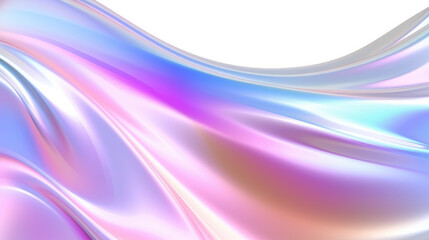 Abstract fluid iridescent holographic neon curved wave gradient background. Design element for backgrounds, banners, wallpapers, covers and posters.