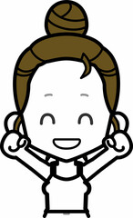hb部屋着女性BU_fOL06