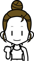 hb部屋着女性BU_fOL05