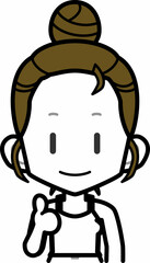 hb部屋着女性BU_fOL08