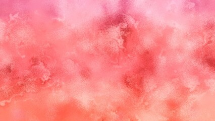 Obraz premium Watercolor background of spa beauty or red-pink rose-beige tone grunge texture.