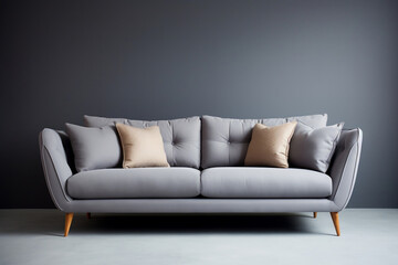 Fototapeta premium sofa isolated on black