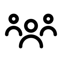 Minimalist affiliate icon line style