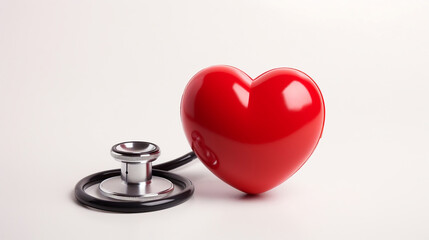 Healthy heart and cardiology science concept