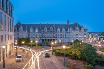 Fototapeta na wymiar View of the Provincial Palace in Liege - Belgium