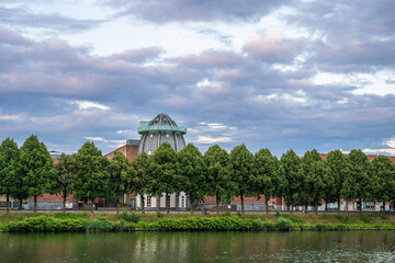 Fototapeta premium View of teh Maastricht Bonnefantenmuseum - Netherlands