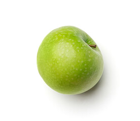 Fresh apple on white