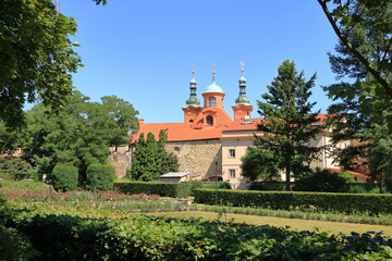 Petrin Lookout Tower in Prague, Czech Republic