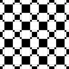 black and white board seamless pattern crossword puzzle flag geme board chessboard . 