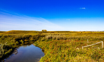A drive through Wheatland County Alberta Canada