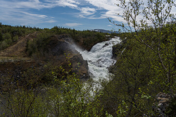 Handölsforsen, Enafors, Duved, Jämtland, Sweden