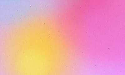 Textured gradient background. Pink, purple, blue, yellow shades