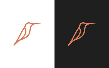 bird logo vector template
