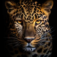 Zelfklevend Fotobehang leopard © Def