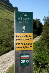 Parc naturel régional du Vercors , Col de la Bataille , 26, Drome, France
