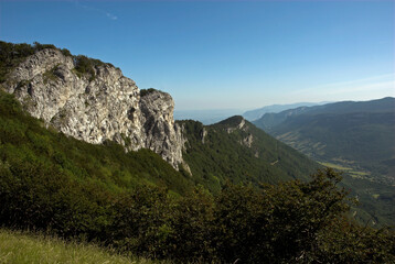 Fototapeta na wymiar Parc naturel régional du Vercors , Col de la Bataille , 26, Drome, France