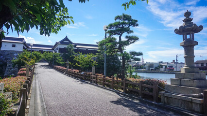 Obraz premium 愛媛県今治市の今治城
