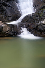 The beautiful waterfall is seen as soothing to the eyes after activities