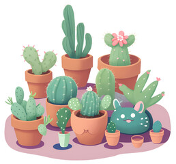 Desert Beauties: Cactus Collection