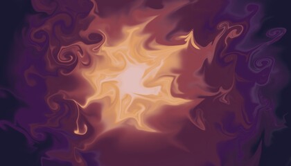 orange blue gradient, abstract background, fiery background