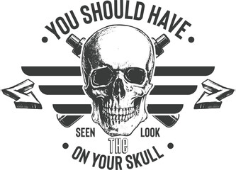 Skull T-Shirt Design