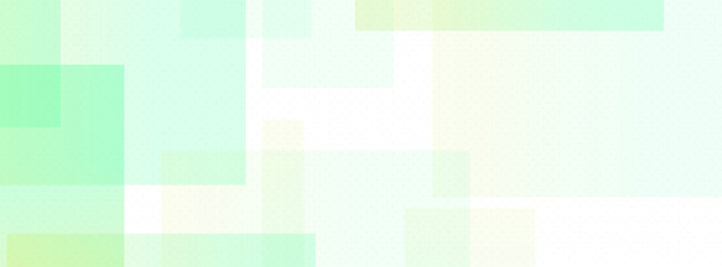 Memphis abstract banner background, green and yellow, eps 10