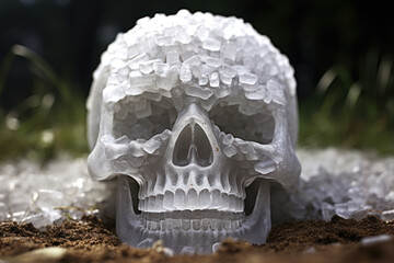 Sweet Mortality: Sugar-crafted Skull
