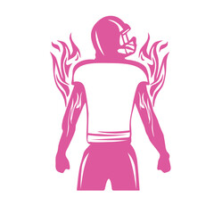 tackle breast cancer, cancer fight svg, football sport cancer svg png, wear pink svg, Cancer awareness Svg, cancer svg png, support squad
