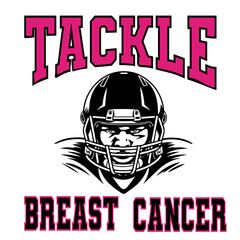 tackle breast cancer, cancer fight svg, football sport cancer svg png, wear pink svg, Cancer awareness Svg, cancer svg png, support squad
