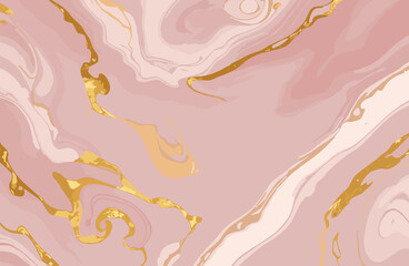 Fototapeta na wymiar Pink Wave Seamless Geometric Pattern Illustration