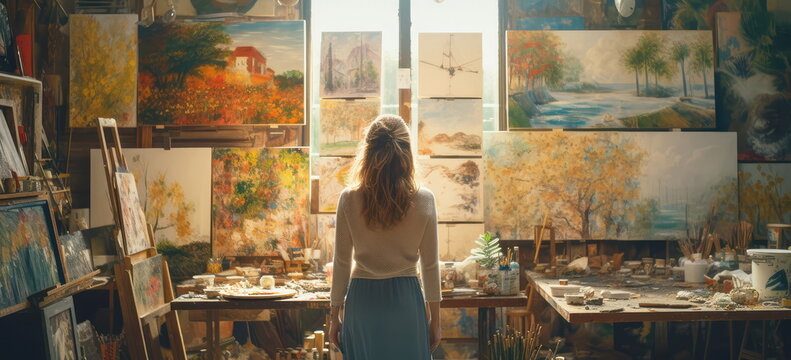 unfinished paintings of the mind. 