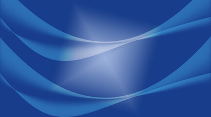 Dark blue gradient smooth abstract background