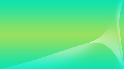 green gradient smooth abstract background