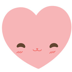 Joyful Yellow Cartoon Smiley Face Illustration with Happy Expression, Vector Design for Emoticon Button