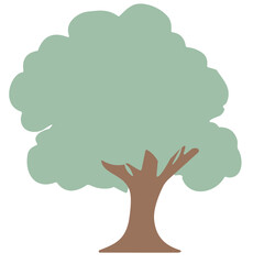 Whimsical Tree Vector Graphics: Adorable and Versatile Tree Illustrations for Your Creative Projects - Instant Download for Fun Design Adventures