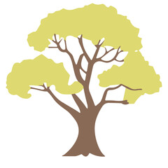 Whimsical Tree Vector Graphics: Adorable and Versatile Tree Illustrations for Your Creative Projects - Instant Download for Fun Design Adventures