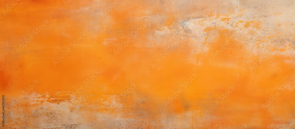 Aufkleber abstract background with textured orange plaster or concrete stylized art banner for text