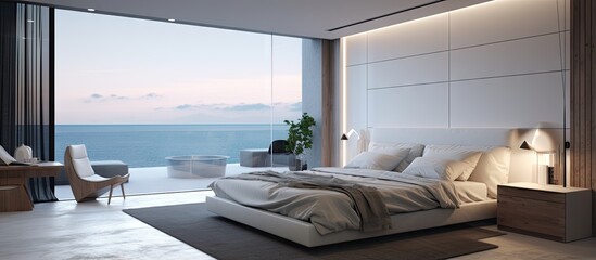 Contemporary hotel room design