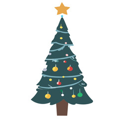 Festive Splendor: A Majestic Christmas Tree to Light Up Your Holidays