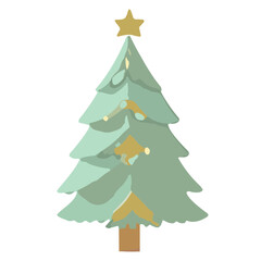 Christmas Tree Element Collection Festive Clipart and Decorations for Holiday DIY Projects  Instant Digital Download