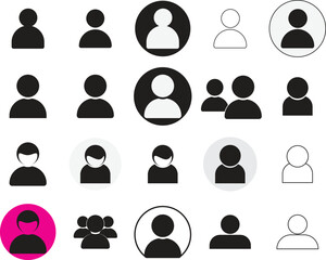 Profil Person Icon Avatar Symbol © Titik