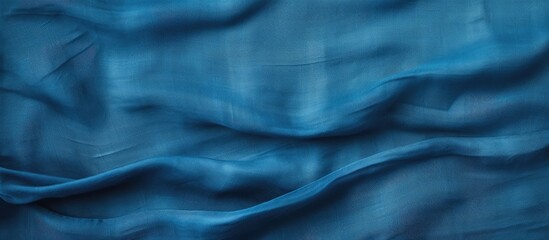 Blue fabric texture with cotton patterns and backdrops