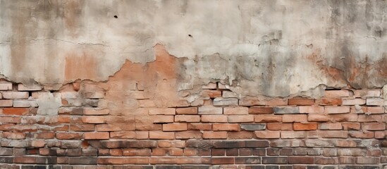 Background of Urban Isolated Brick Wall